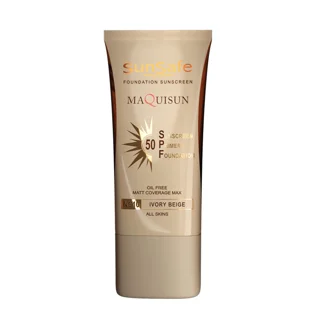 ضد آفتاب کرم پودری و پرایمری مکیسان SPF50 سان سیف