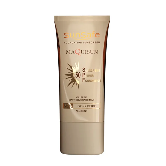 ضد آفتاب کرم پودری و پرایمری مکیسان SPF50 سان سیف
