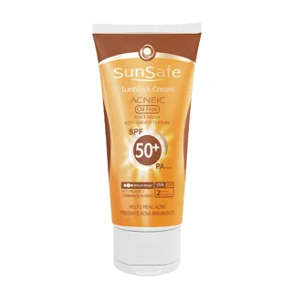 كرم ضد آفتاب فاقد چربی +SPF50 سان سیف